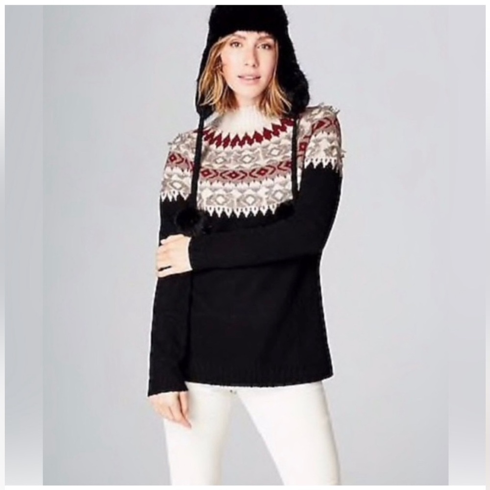 J Jill Nordic Isle pullover sweater